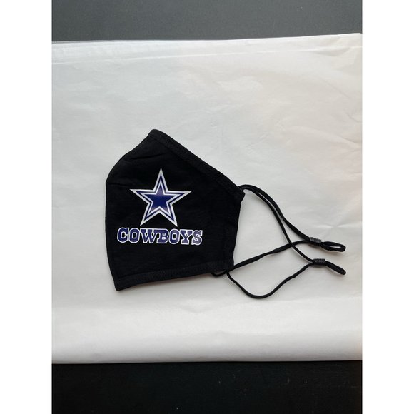 Dallas COWBOYS Face Mask with Adjustable Ear Loops - Picture 8 of 11